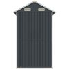 Trädgårdsskjul antracit 192x152,5x237 cm galvaniserat stål vidaXL – miniatyr 5
