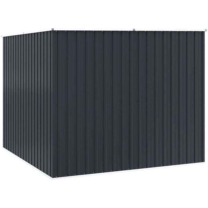 Trädgårdsskjul antracit 195x198x159 cm galvaniserat stål vidaXL – bild 8