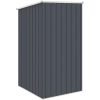 Trädgårdsskjul antracit 87x98x159 cm galvaniserat stål vidaXL – miniatyr 4