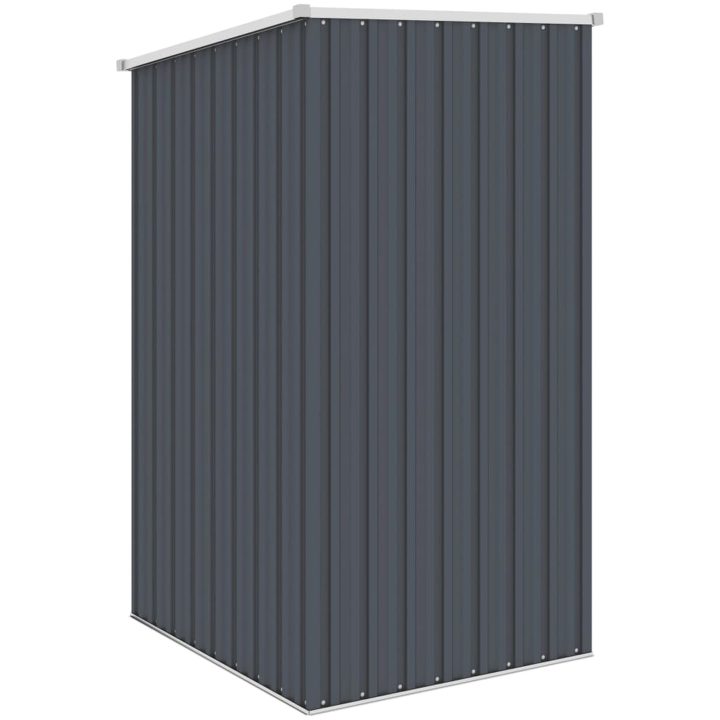 Trädgårdsskjul antracit 87x98x159 cm galvaniserat stål vidaXL – bild 4