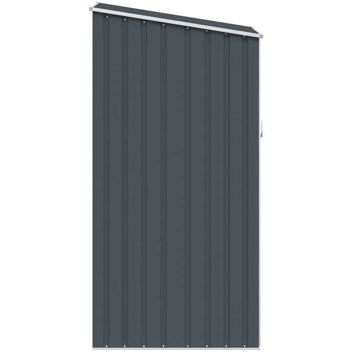 Trädgårdsskjul antracit 87x98x159 cm galvaniserat stål vidaXL – bild 5