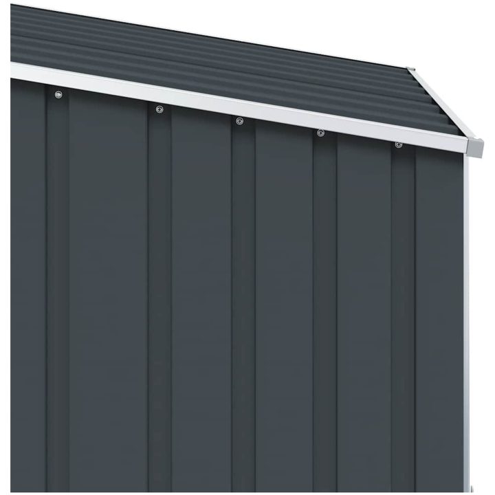 Trädgårdsskjul antracit 87x98x159 cm galvaniserat stål vidaXL – bild 7