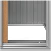 Trädgårdsskjul brun 126x97,5x177 cm galvaniserat stål vidaXL – miniatyr 7