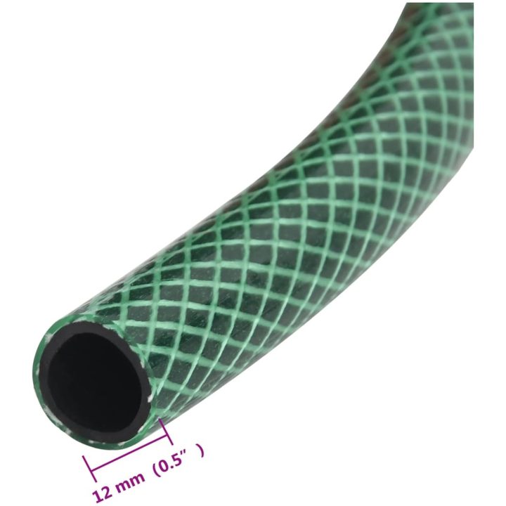Trädgårdsslang grön 0,5" 10 m PVC vidaXL 10 m (0.5") – bild 6