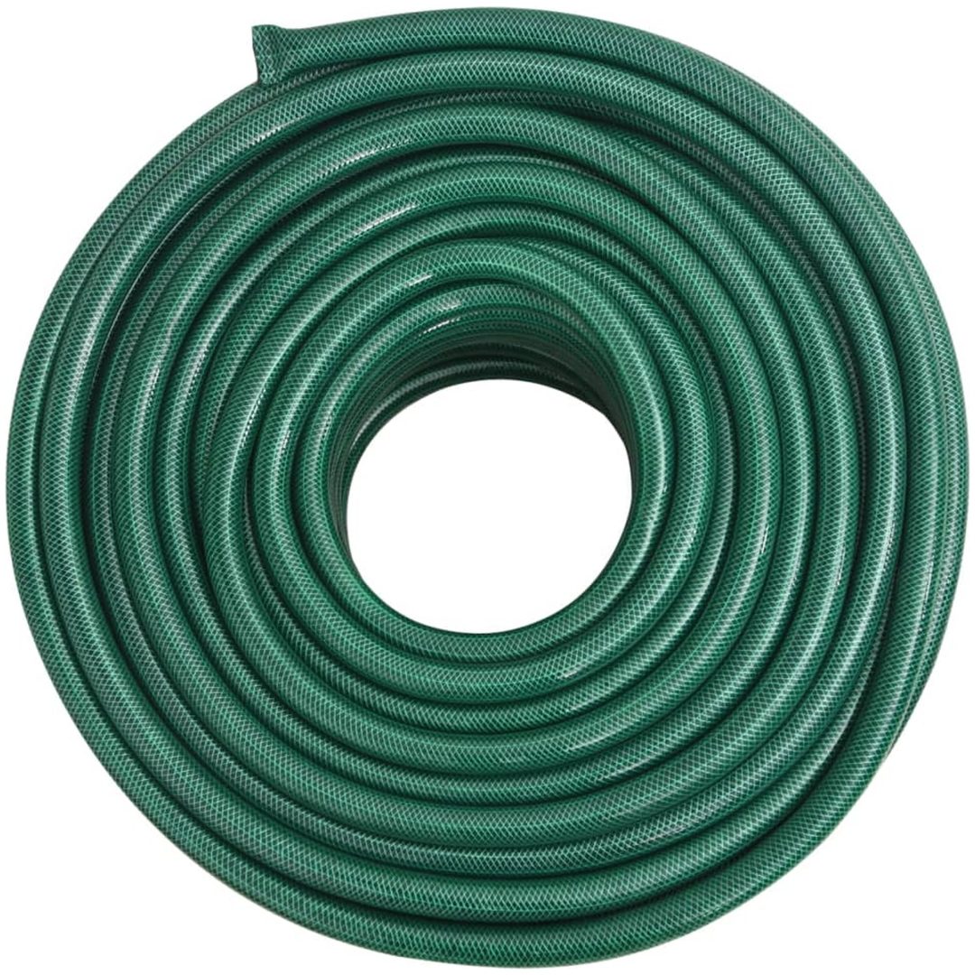 Trädgårdsslang grön 1" 100 m PVC vidaXL 100 m (1") – bild 2