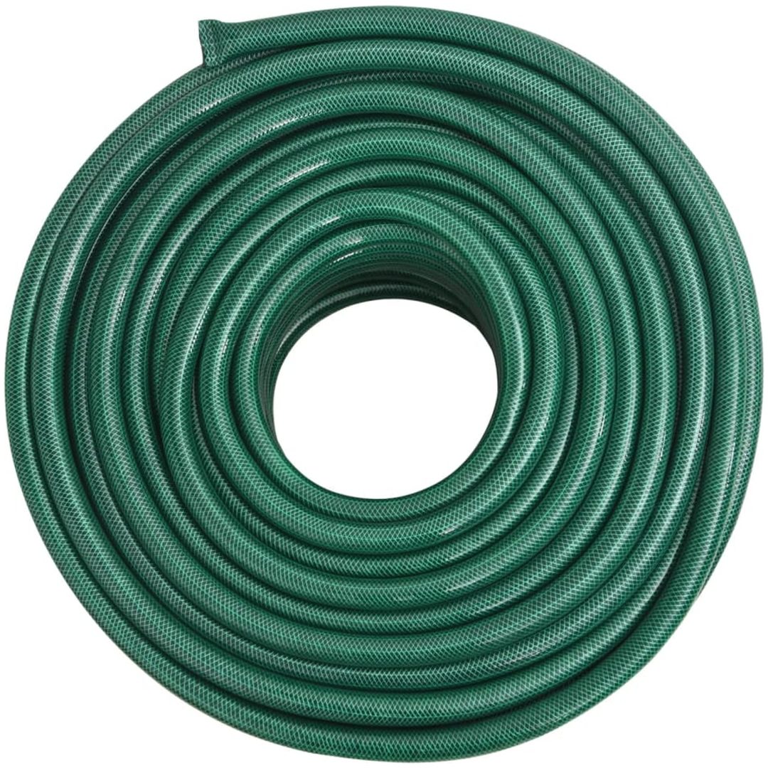 Trädgårdsslang grön 1" 30 m PVC vidaXL 30 m (1") – bild 2