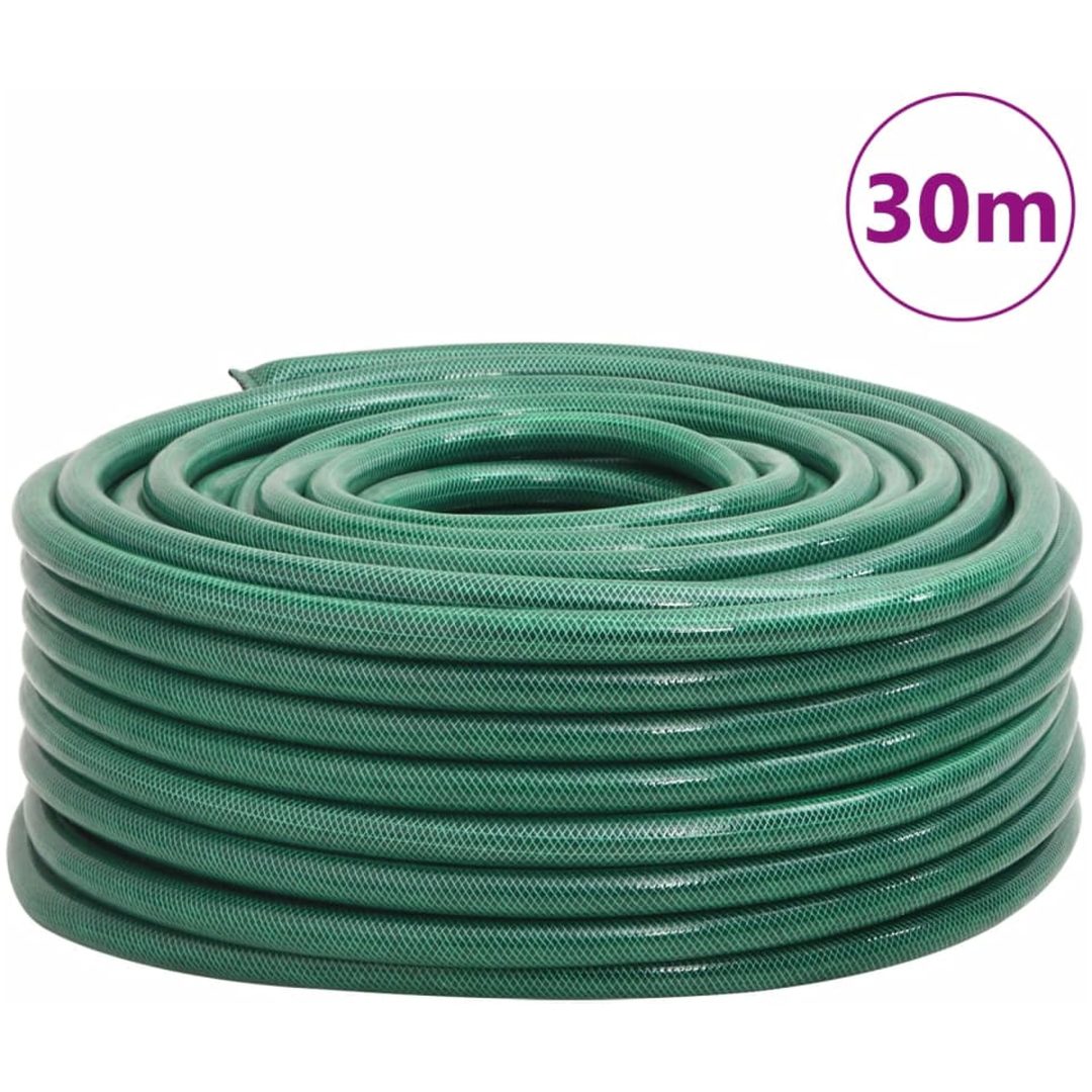 Trädgårdsslang grön 1" 30 m PVC vidaXL 30 m (1") – bild 5