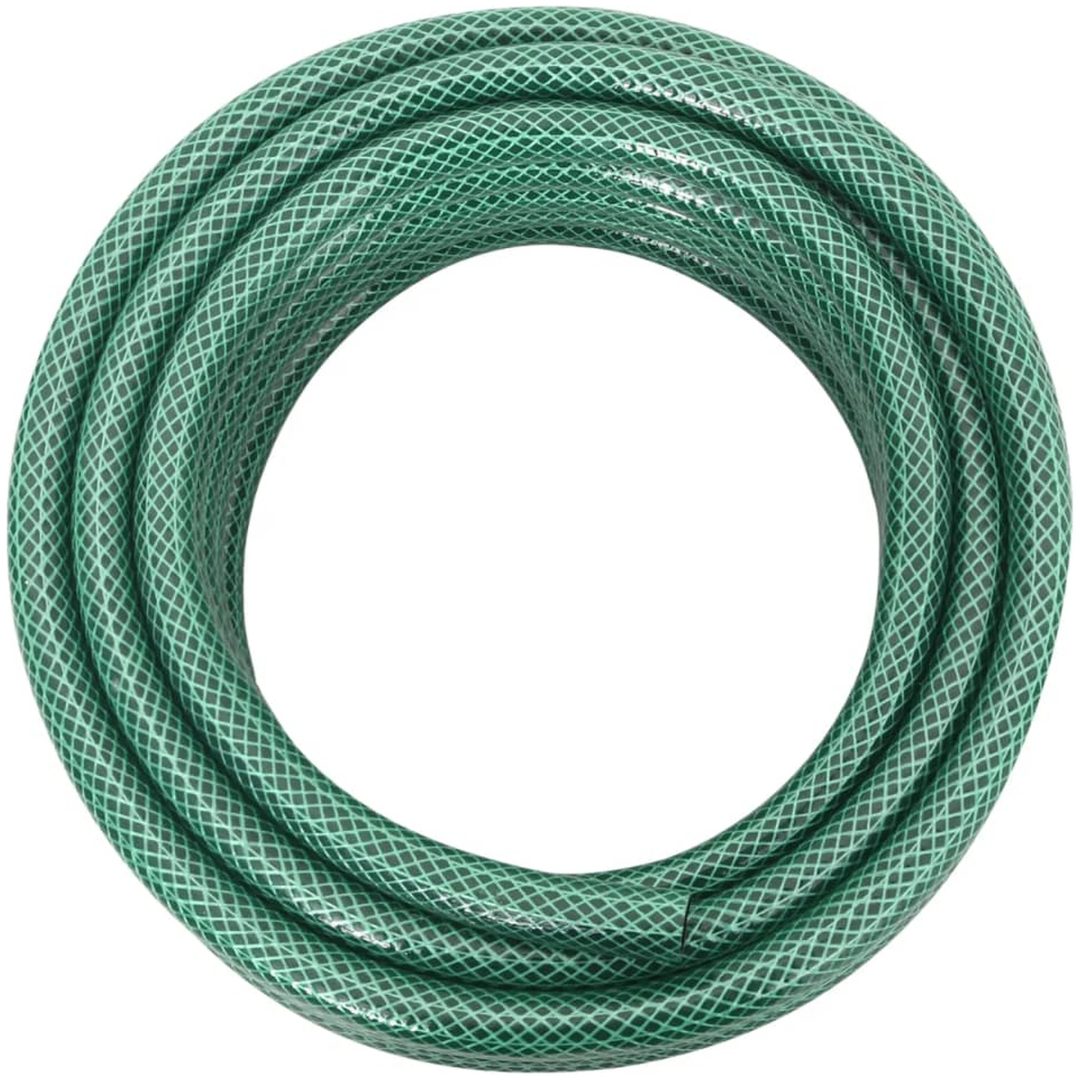 Trädgårdsslang med kopplingar grön 0,5" 20 m PVC vidaXL 20 m (0.5") – bild 3