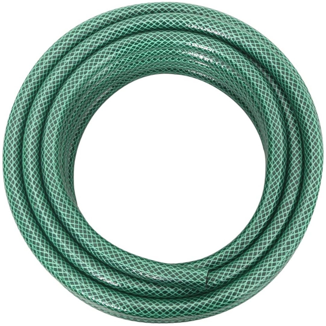 Trädgårdsslang med kopplingar grön 0,5" 30 m PVC vidaXL 30 m (0.5") – bild 3