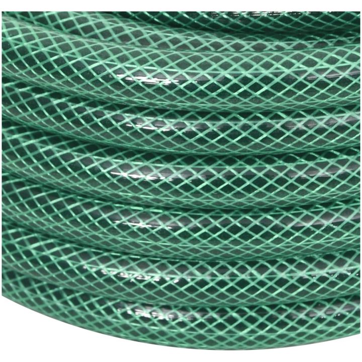 Trädgårdsslang med kopplingar grön 0,5" 30 m PVC vidaXL 30 m (0.5") – bild 4