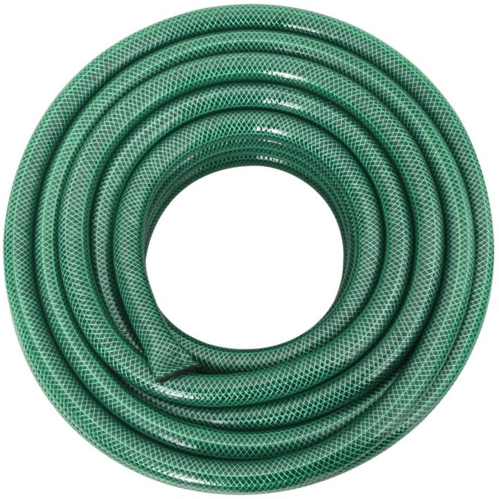 Trädgårdsslang med kopplingar grön 0,75" 30 m PVC vidaXL 30 m (0.75") – bild 3