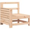Trädgårdssoffa 69x62x70,5 cm massiv furu vidaXL – miniatyr 2