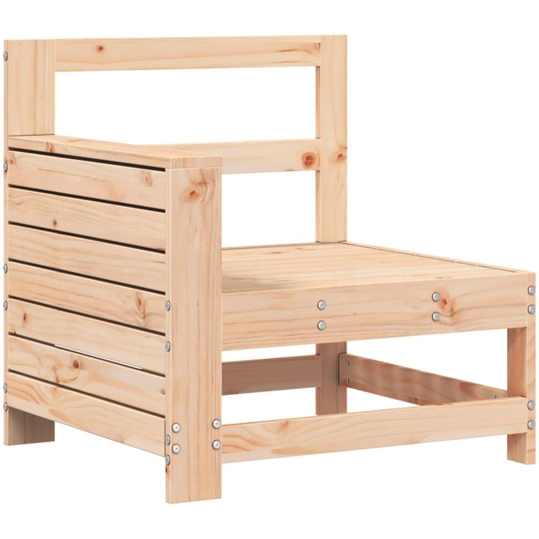 Trädgårdssoffa 69x62x70,5 cm massiv furu vidaXL – bild 2