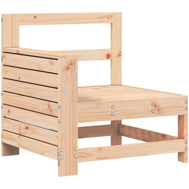 Trädgårdssoffa 69x62x70,5 cm massiv furu vidaXL – bild 2