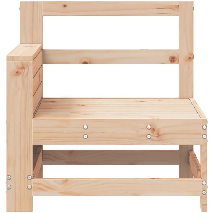Trädgårdssoffa 69x62x70,5 cm massiv furu vidaXL – bild 4
