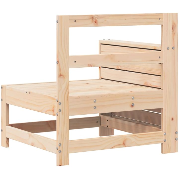 Trädgårdssoffa 69x62x70,5 cm massiv furu vidaXL – bild 6