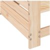 Trädgårdssoffa 69x62x70,5 cm massiv furu vidaXL – miniatyr 7