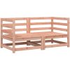 Trädgårdssoffa hörn 2 st 70x70x67 cm massivt douglas vidaXL – miniatyr 2