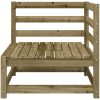 Trädgårdssoffa hörn 2 st 70x70x67 cm vidaXL – miniatyr 5
