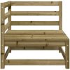 Trädgårdssoffa hörn 2 st 70x70x67 cm vidaXL – miniatyr 6