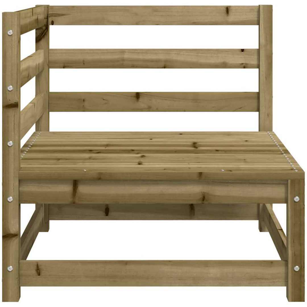 Trädgårdssoffa hörn 2 st 70x70x67 cm vidaXL – bild 6