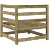 Trädgårdssoffa hörn 2 st 70x70x67 cm vidaXL – miniatyr 7