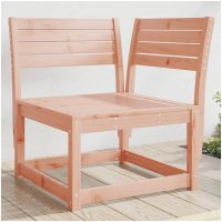 Trädgårdssoffa hörn 73x73x78 cm massivt douglasträ vidaXL