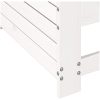 Trädgårdssoffa vit 69x62x70,5 cm massiv furu vidaXL – miniatyr 7