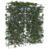 Trädgårdsspaljé för klätterväxter U-formad 181x31x182,5 cm stål vidaXL – miniatyr 1