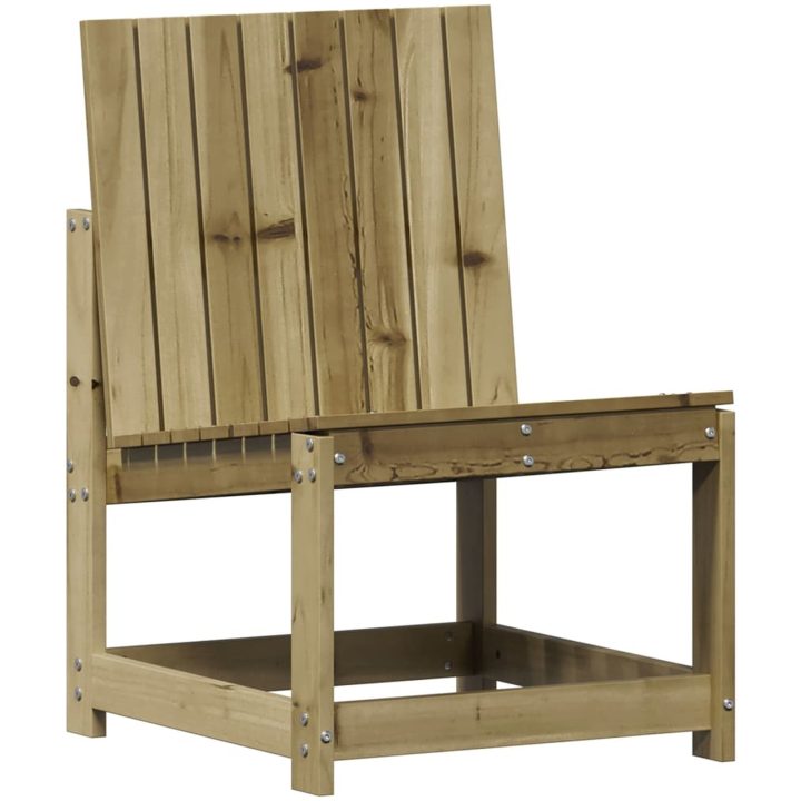 Trädgårdsstol 50,5x55x77 cm impregnerad furu vidaXL – bild 2