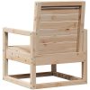 Trädgårdsstol 57,5x63x76 cm massiv furu vidaXL – miniatyr 6