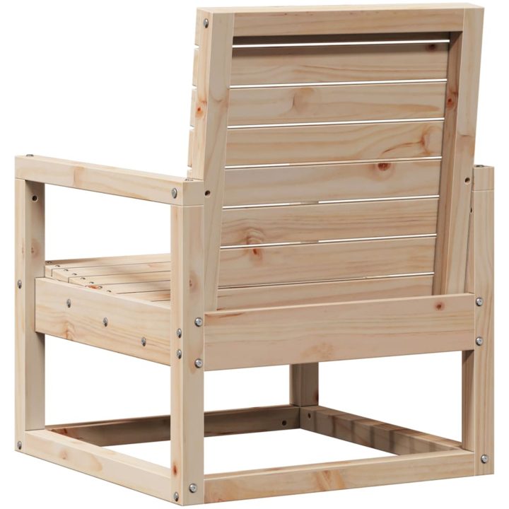 Trädgårdsstol 57,5x63x76 cm massiv furu vidaXL – bild 6