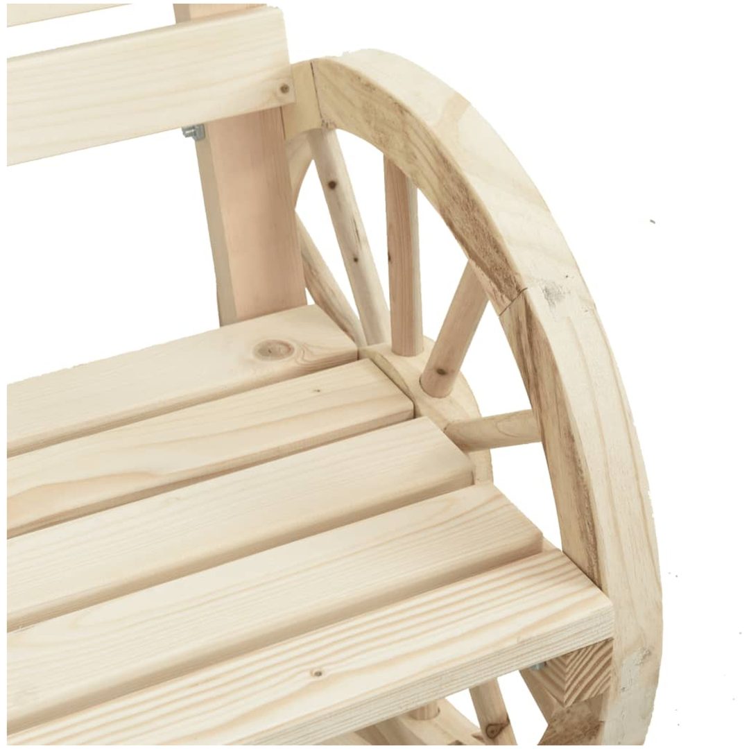Trädgårdsstol 58x58x78,5 cm massiv furu vidaXL – bild 7