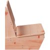 Trädgårdsstol 60x64x70,5 cm massiv douglasträ vidaXL – miniatyr 4