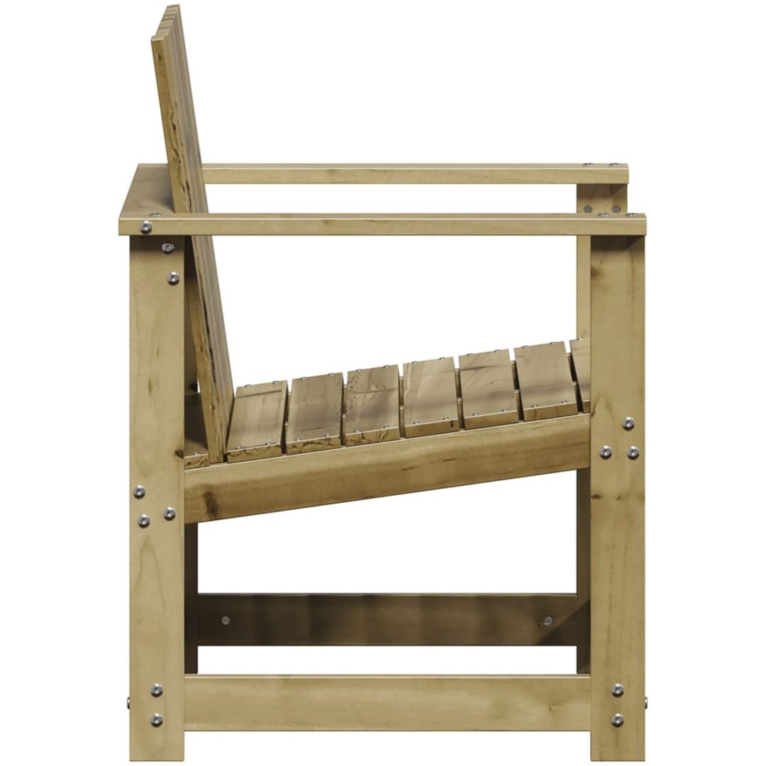 Trädgårdsstol 62x56x77 cm impregnerad furu vidaXL – bild 5