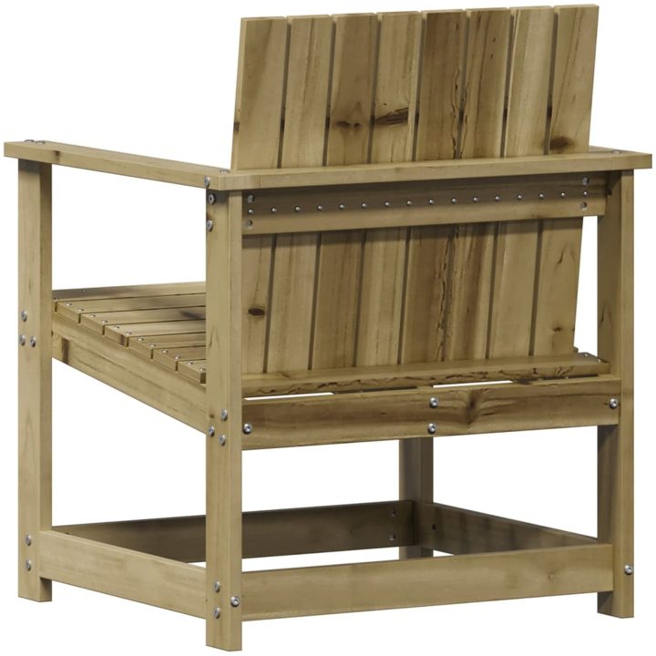 Trädgårdsstol 62x56x77 cm impregnerad furu vidaXL – bild 6