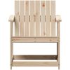 Trädgårdsstol 62x56x77 cm massiv furu vidaXL – miniatyr 4