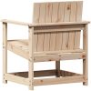 Trädgårdsstol 62x56x77 cm massiv furu vidaXL – miniatyr 6