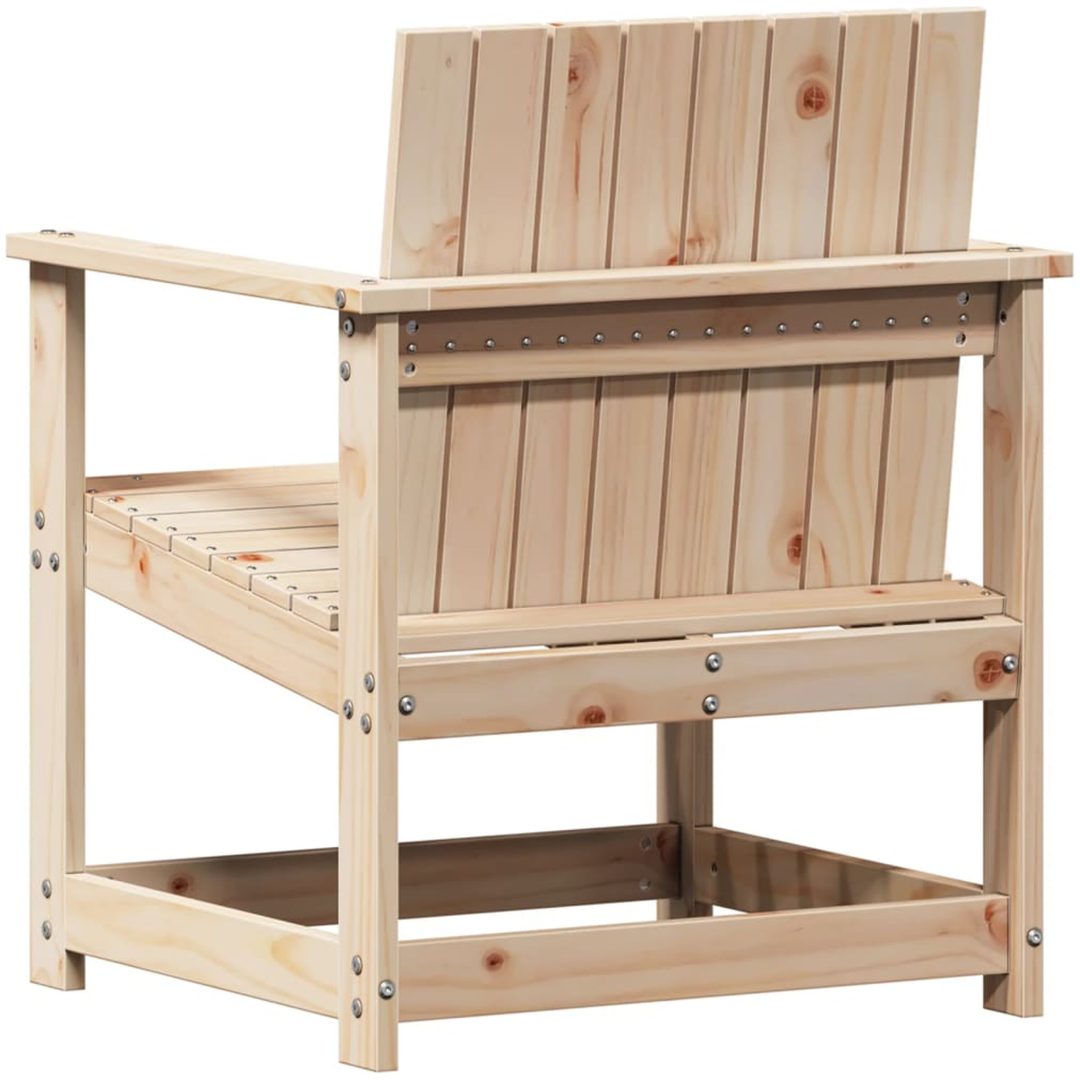 Trädgårdsstol 62x56x77 cm massiv furu vidaXL – bild 6