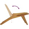 Trädgårdsstol massiv teak vidaXL – miniatyr 6