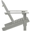 Trädgårdsstol trä grå vidaXL – miniatyr 3