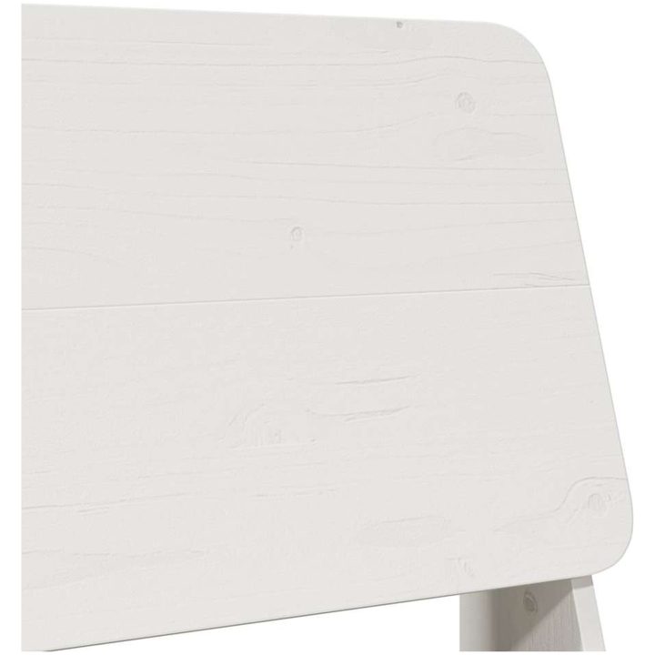 Trädgårdsstol vit 60x64x70,5 cm massiv furu vidaXL – bild 7