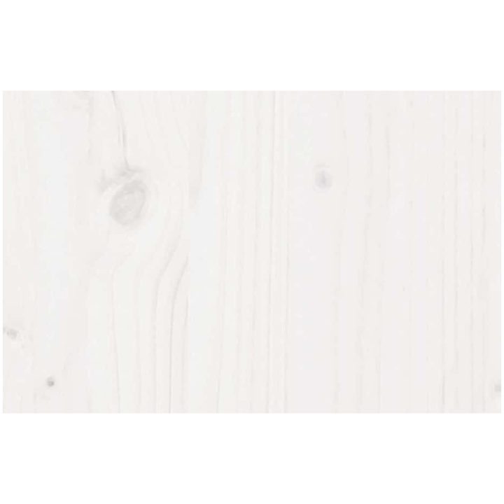 Trädgårdsstol vit 60x64x70,5 cm massiv furu vidaXL – bild 8