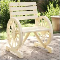 Trädgårdsstolar 2 st 58x58x78,5 cm massiv furu vidaXL