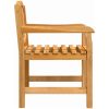 Trädgårdsstolar 2 st 58x59x88 cm massiv teak vidaXL – miniatyr 5