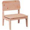 Trädgårdsstolar 2 st 60x52,5x72 cm massiv douglasträ vidaXL – miniatyr 3