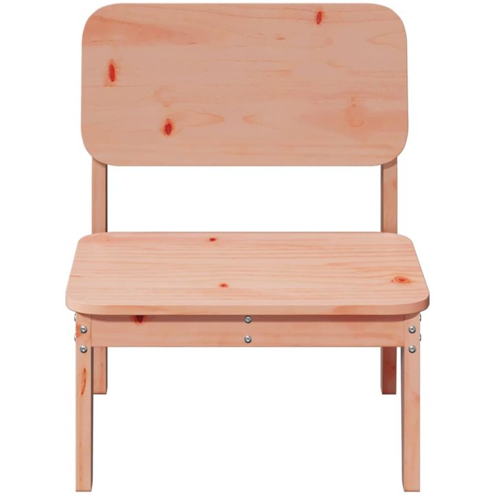 Trädgårdsstolar 2 st 60x52,5x72 cm massiv douglasträ vidaXL – bild 4