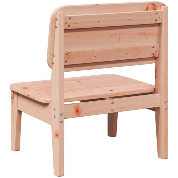 Trädgårdsstolar 2 st 60x52,5x72 cm massiv douglasträ vidaXL – bild 6