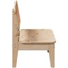 Trädgårdsstolar 2 st 60x52,5x72 cm massiv furu vidaXL – miniatyr 5