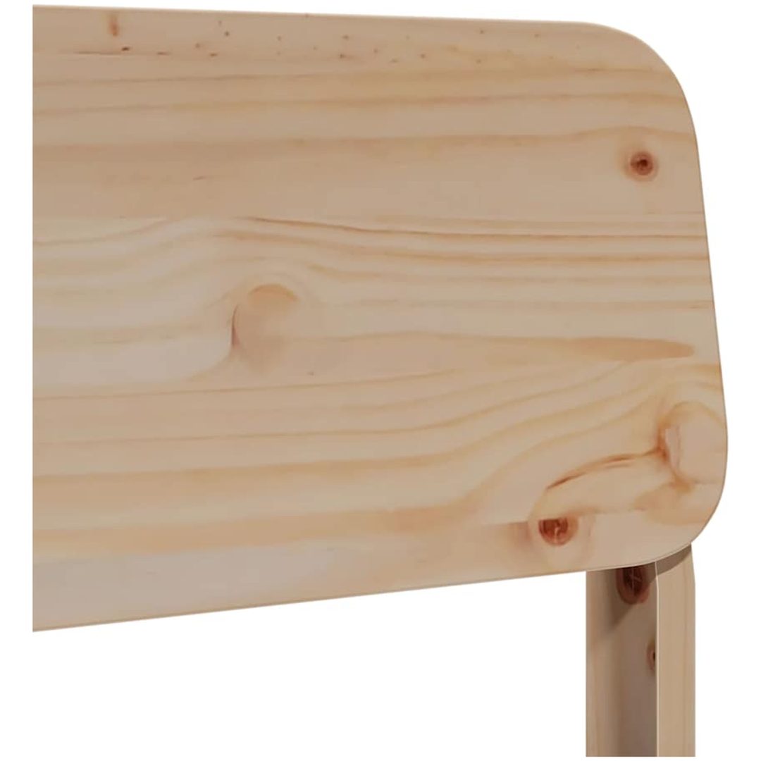 Trädgårdsstolar 2 st 60x52,5x72 cm massiv furu vidaXL – bild 8